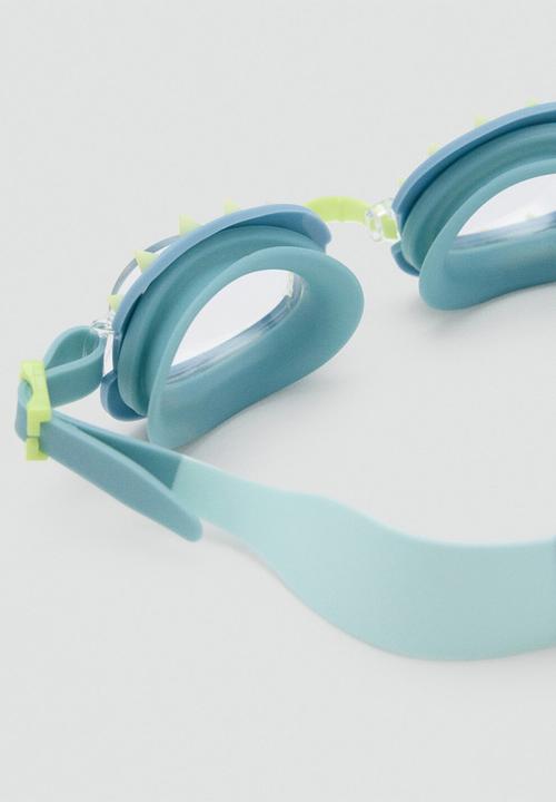 MANGO - Snorkeling goggles glow - turquoise / aqua