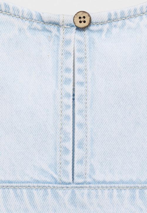 MANGO - Blouse garden - lt-pastel blue