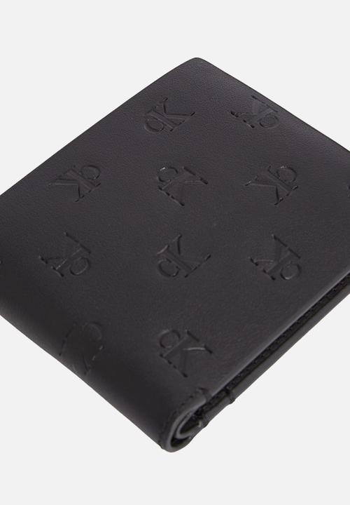 Calvin Klein - Aop Emboss Bifold - Black 