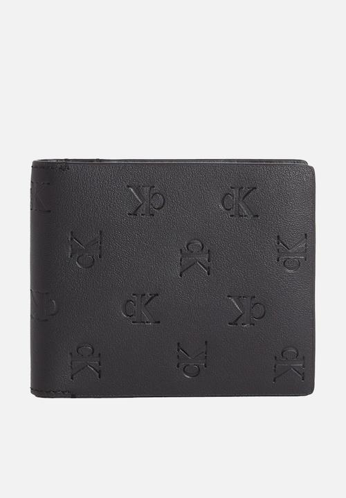 Calvin Klein - Aop Emboss Bifold - Black 