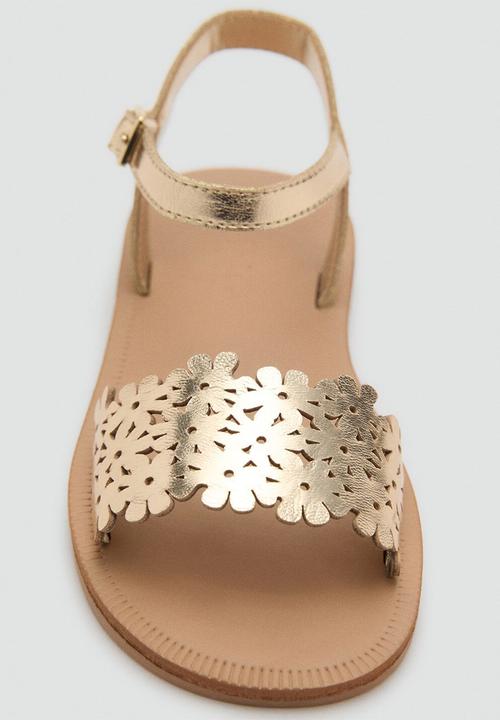 MANGO - Sandals eris - gold