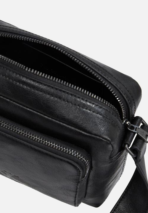 Calvin Klein - Tumbled Camera Bag Pu - Black