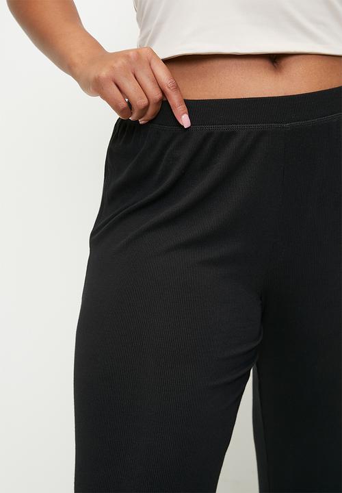 Cotton On - Plus Sleep Recovery Wide Leg Pant - Black
