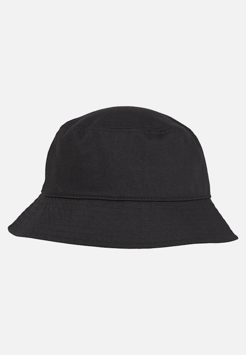 Calvin Klein - Mono Logo Print Bucket Hat - Black