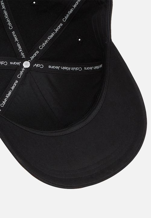Calvin Klein - Monogram Embro Cap - Black/Mirage Gray