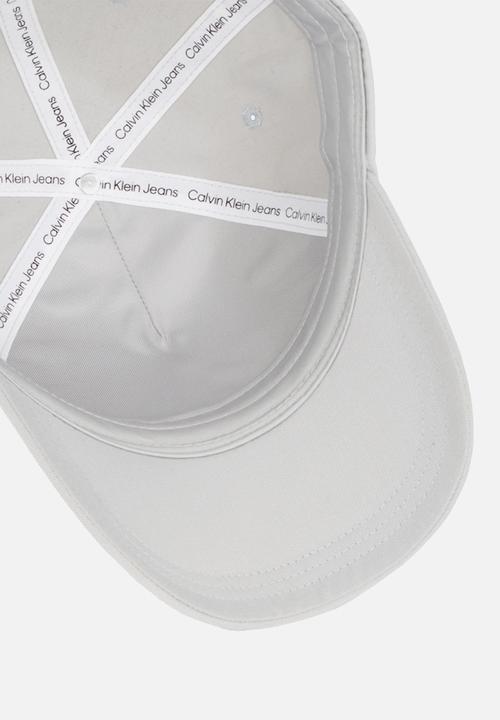 Calvin Klein - Mono Logo Print Cap - Mirage Gray