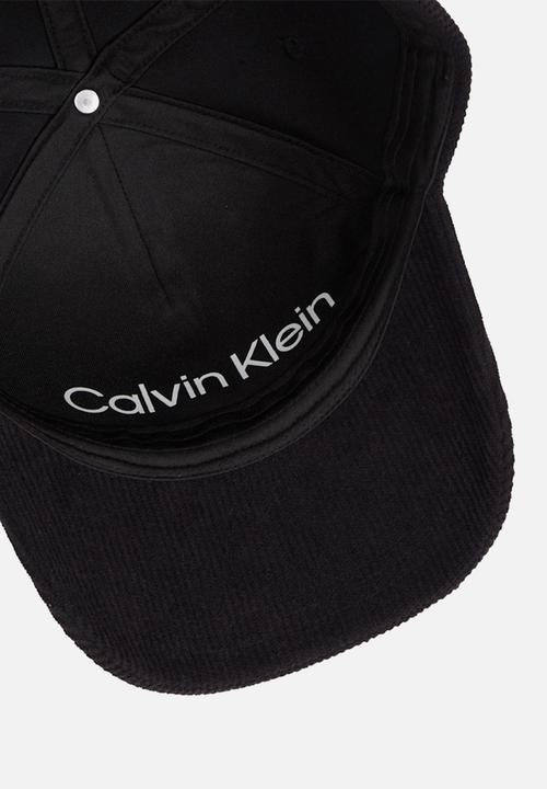 Calvin Klein - Corduroy Bb Cap - Pvh Black