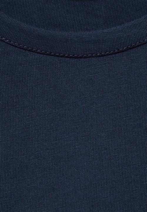 MANGO - T-shirt doble - navy