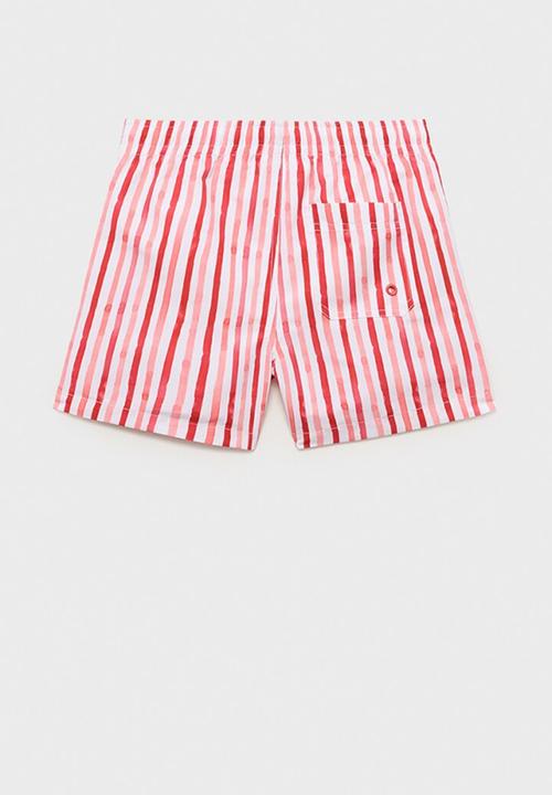 MANGO - Swimsuit popakb - red