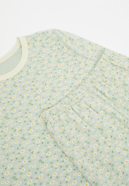 Pop Candy - Printed pj set-green