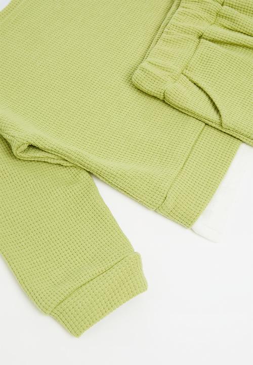 Pop Candy - Sweat top & jogger set - apple green