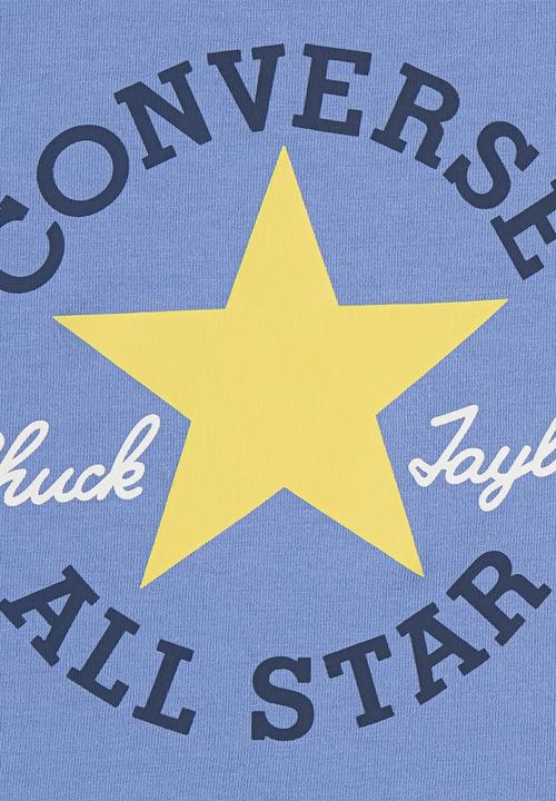 Converse - Converse dissected chuck patch tee and shorts set - birch heather