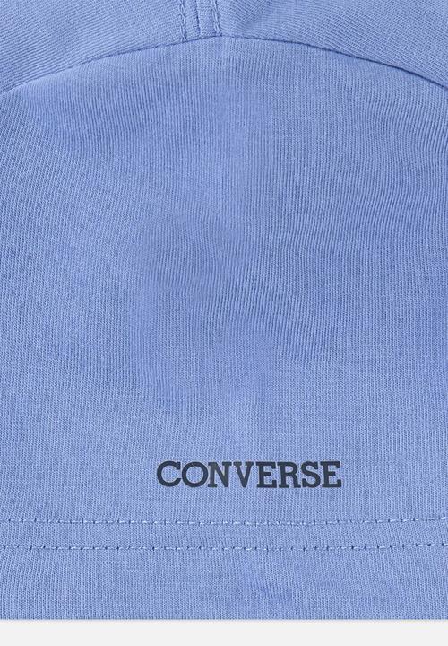 Converse - Converse dissected chuck patch tee and shorts set - birch heather