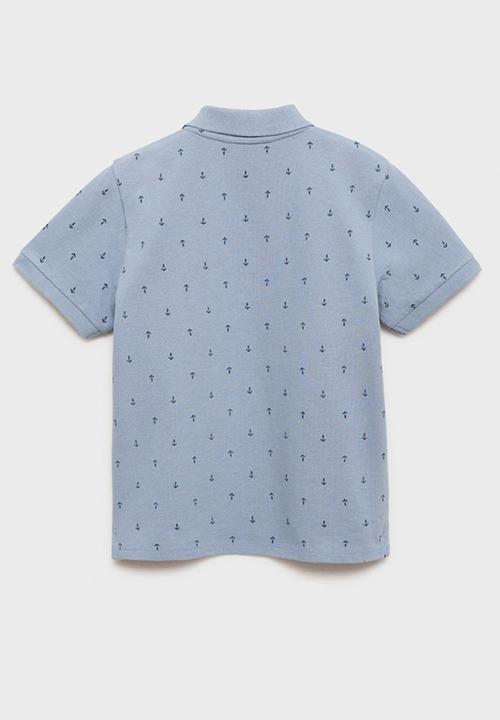 MANGO - Poloshirt javierp8 - medium blue