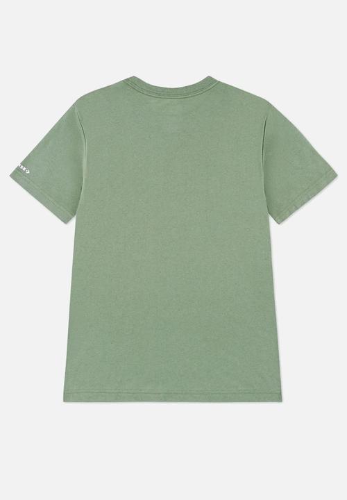 Converse - Converse dissected chuck patch tee - foothill green1