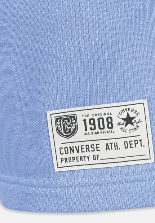 Converse - Converse retro side stripe shorts - open sky1