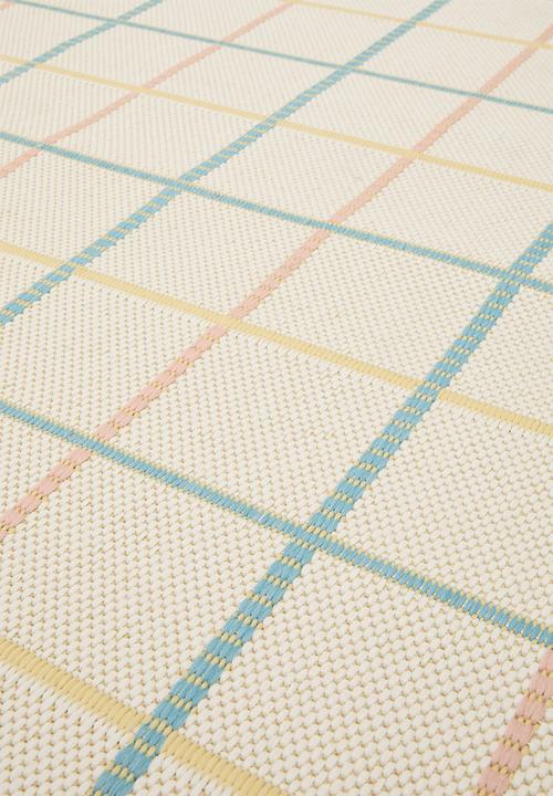 Fotakis - Grid rug - Multi
