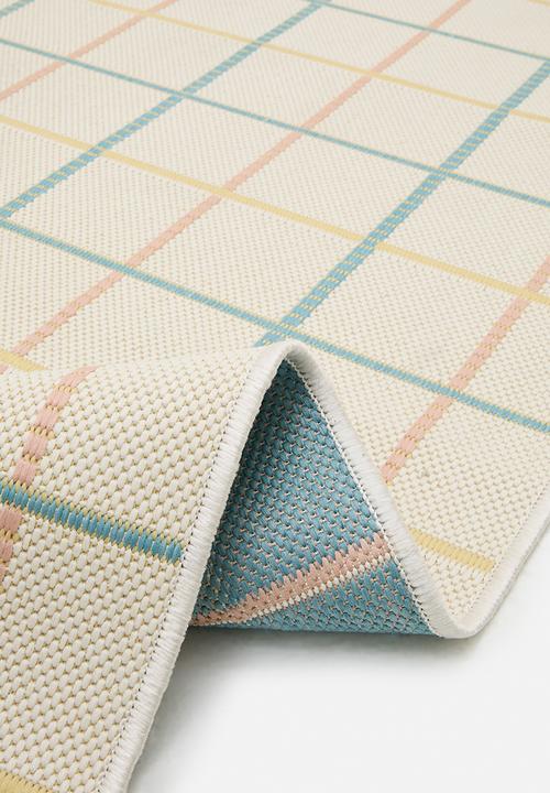 Fotakis - Grid rug - Multi