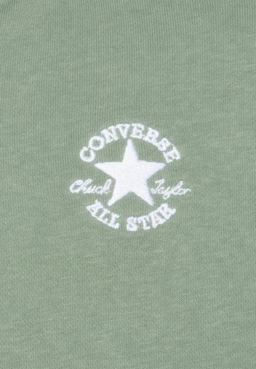 Converse - Converse dissected chuck patch full zip hoodie - foothill green