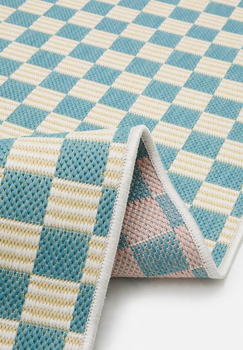 Fotakis - Checker rug - Multi
