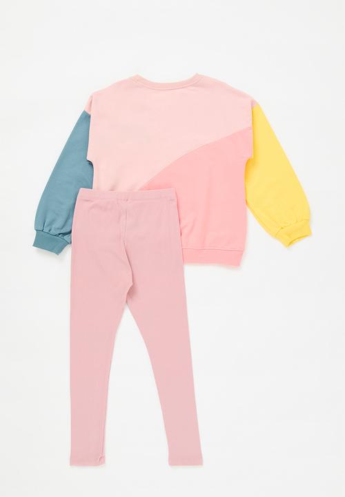 Pop Candy - Sweat top & legging set-multi