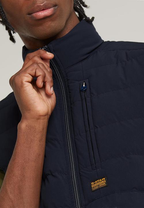 G-STAR - Foundation liner vest - blue
