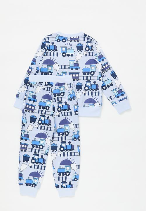 Pop Candy - Printed sweat set - blue 