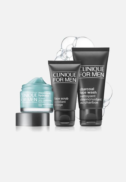Clinique - Men Daily Intense Hydration Set: Cleanse. Exfoliate. Hydrate