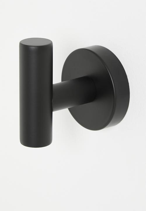 Sixth Floor - Silla Towel Hook Brushed Black