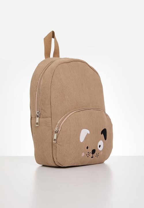 Pop Candy - Applique back pack-beige