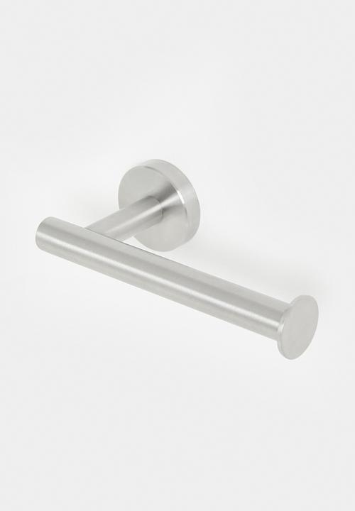 Sixth Floor - Silla Toilet Roll Holder Brushed Chrome