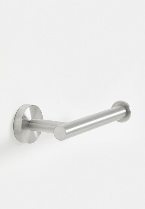 Sixth Floor - Silla Toilet Roll Holder Brushed Chrome