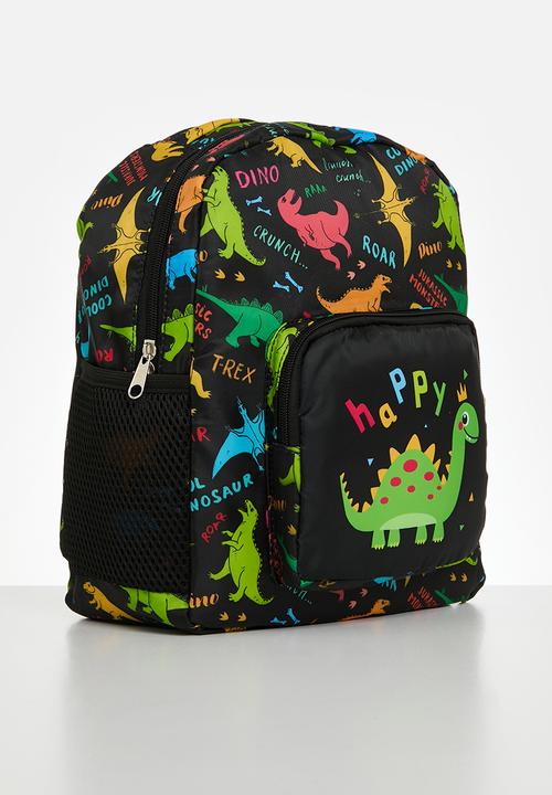 Pop Candy - Printed back pack-black