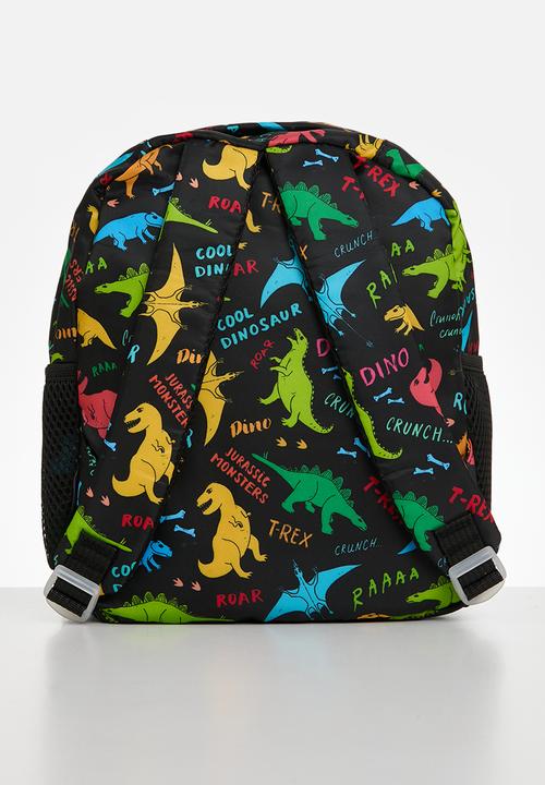 Pop Candy - Printed back pack-black