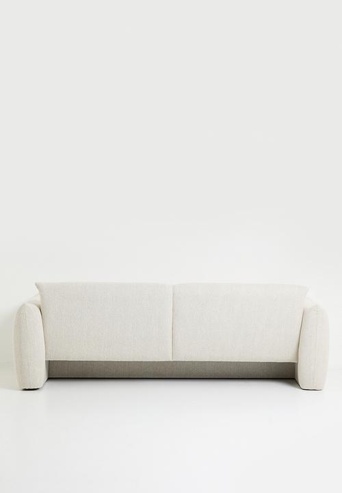 Sixth Floor - Signe 3 seater woven  sofa-Monza cream