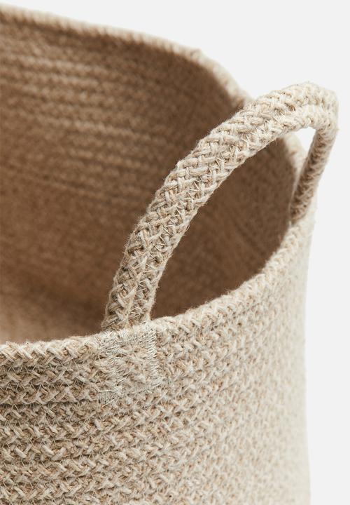 H&M - Extra-large low storage basket - beige