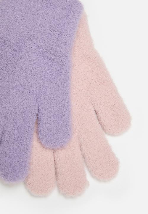Pop Candy - 2 Pack glove set - pink & lilac