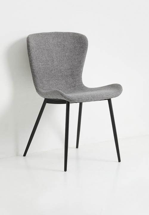 Sixth Floor - Neo dining chair set of 2-grey