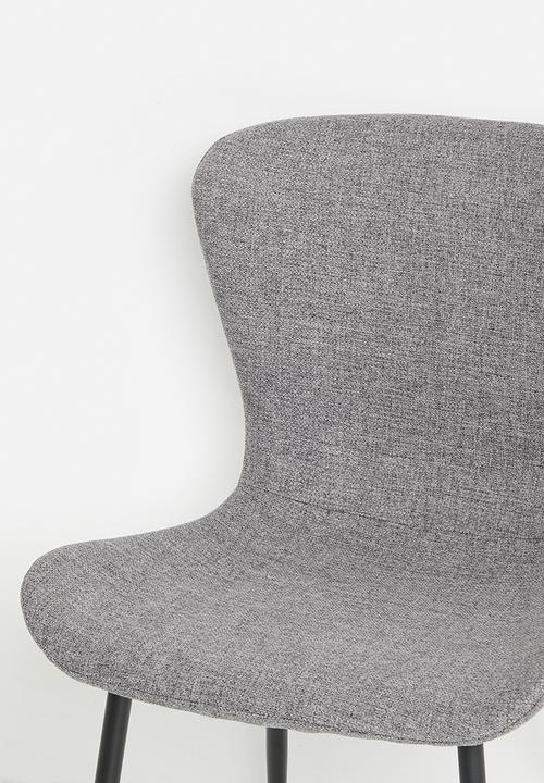 Sixth Floor - Neo dining chair set of 2-grey