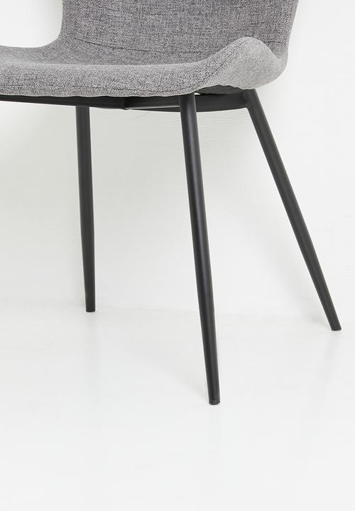 Sixth Floor - Neo dining chair set of 2-grey