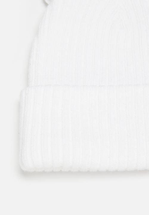 Pop Candy - 2 Pack beanie set - ecru & grey