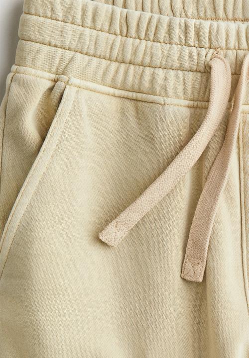 H&M - Cargo joggers - light beige