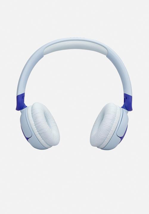 JBL - JR320 BT Wireless On-Ear Headphones - Blue