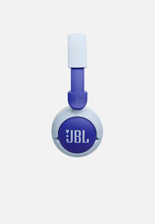 JBL - JR320 BT Wireless On-Ear Headphones - Blue