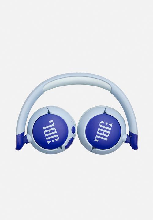 JBL - JR320 BT Wireless On-Ear Headphones - Blue