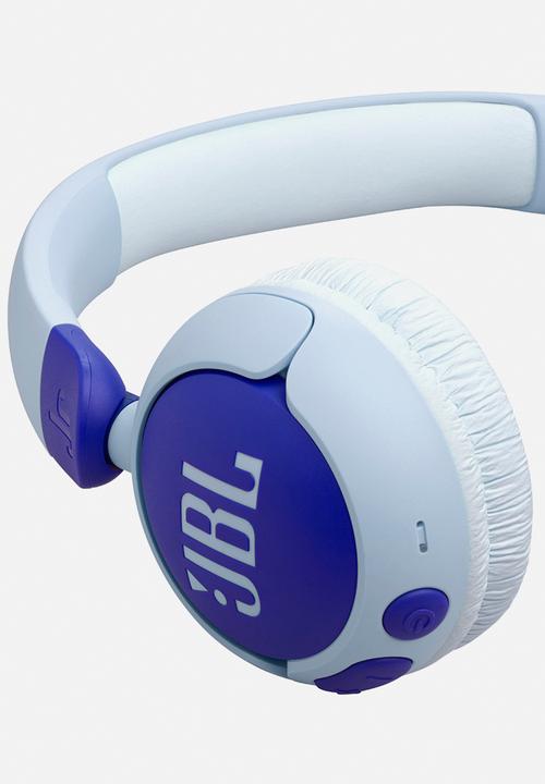 JBL - JR320 BT Wireless On-Ear Headphones - Blue