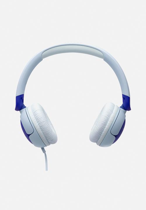 JBL - JR320 Wired On-Ear Kids Headphones - Blue