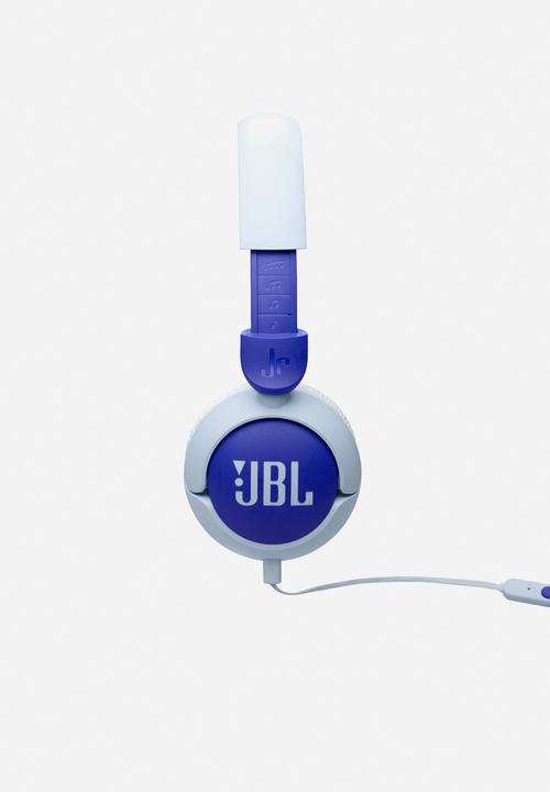 JBL - JR320 Wired On-Ear Kids Headphones - Blue