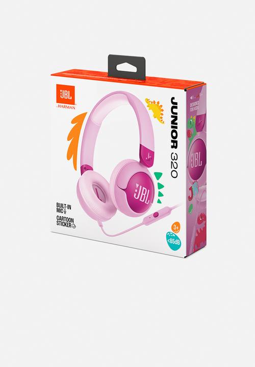 JBL - JR320 Wired On-Ear Kids Headphones - Purple