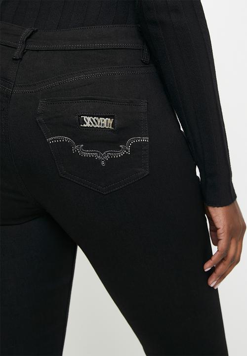 SISSY BOY - Mischa axel skinny jeans - black